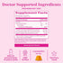 Gummies 60 Gummies Pink Stork Turmeric Ginger Gut & Digestive Support for Women Anti Bloating Supplement