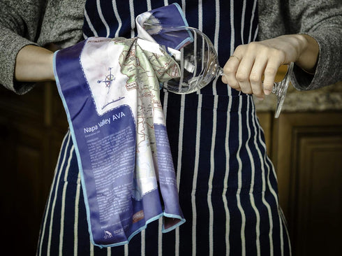 Napa Valley & Sonoma Edition Microfiber Glass Cleaning Towel for Wine Lovers