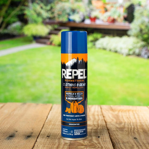 Repel Permethrin Clothing & Gear Insect Repellent, 6.5 Fl Oz (Pack of 6), Use on Outdoor Gear, Tents, and Sleeping
