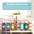 Dr. Jacobs Naturals Fragrance Free Castile Cleaner: All-In-One Soap, Effective Plant-Based Formula for House Cleaning