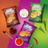 Popped Crisps Variety Pack - Sweet Chili, Hickory Barbecue, Sour Cream & Onion, Gluten Free, 12 Count