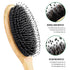 Hair Brush, Boar Bristle Hair Brushes for Women, Men & Kids, Wet/Dry Smoothing Detangling Everyday Brush (Round)