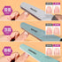 Teenitor Nail File Nail Buffer, 6 pcs Emery Boards for Natural Nails, Nail Buffer and Shine Kit, 100/180 Grit