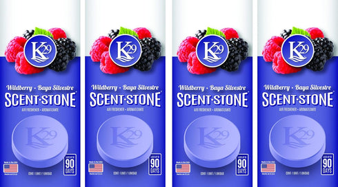 K29 'Wild Berries' Stone Air Freshener, (Pack of 4)
