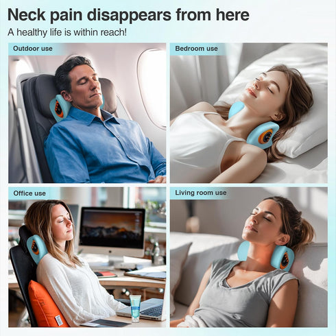 Vzvvzp 2025, 3 26 Neck Massager Neck Stretcher Cervical Traction with Heat, Modes, Portable Massage Neck Hump Corrector