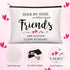 Weewooday 5 Pcs Friend Gifts Cosmetic Bags - Friendship Makeup Bags for Women Party Favors