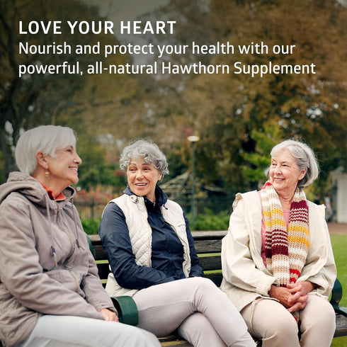 N1N Immunity, 120 Count Number One Nutrition Premium Hawthorn Berry Extract, Max Strength Hawthorn Berry Capsules