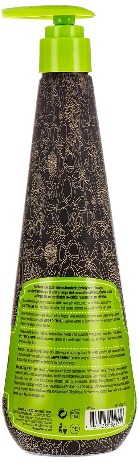 Macadamia Oil Nourishing Leave-In Cream, 10 ounces Bottle