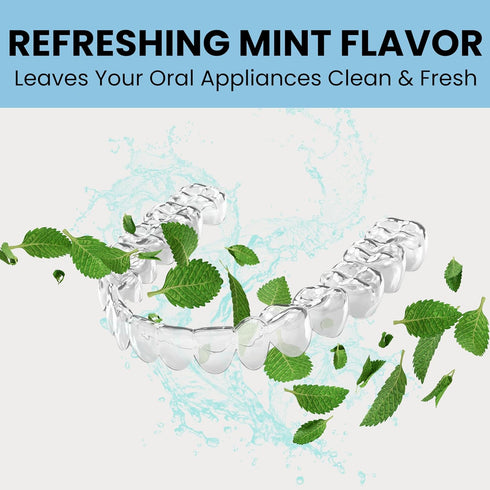 Smile Again Retainer Cleaner | 180 Cleanings (22 Pack/6 Month Supply) for Aligners, Dentures, Retainers