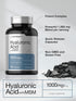 Horbaach Hyaluronic Acid with MSM 1000 mg | 120 Capsules | Non-GMO, Gluten Free, Bioavailable Formula