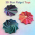 HAYWGES 2026 3D New Printed Expanded Sensory Fidget Star, Shaped Fidget Tools for Desktop Decompression, Stress Relief