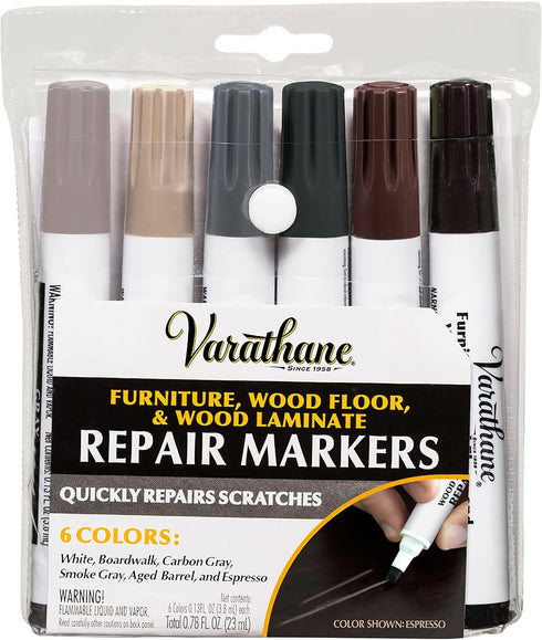 Varathane 374189 Wood Stain Repair Marker Kit, Assorted Cool Tone for Wood Finishing