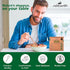 Disposable Eco-Friendly Cutlery Set, 120 Forks, 120 Spoons, 60 Knives - Heavyweight, Durable, Heat Resistant