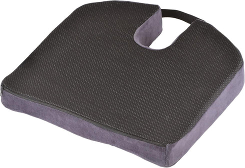 (2655C) NOVA Medical Products Comfort Seat Cushion, Memory Foam Coccyx Cushion for Office Chair, Car, Wheelchairs