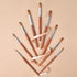 Kolinsky Sable Nail Brush - Professional Red Wooden Acrylic Nail Art Brush (8#)