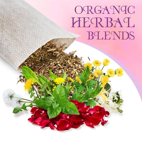 POLYHNIA Cleansing,100% Yoni Steam Herbs for Organic V Steam Herbs for Yoni Steaming, Menstrual Support, PH Balance