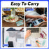 Travel Floss with Portable Dispenser, 8 Packs Floss Pick Holder for Family Travel, Dental Floss Mini Essentials (A-8
