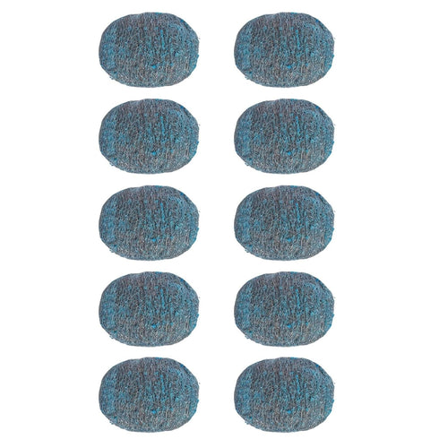 PANGBOER Pack of 10 Sturdy Metal Steel Wool for Cookware Outdoor Cooking Items
