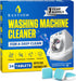 Washing Machine Cleaner Tablets: 24 Pack Powerful Descaler for HE Front Loader & Top Load Washer, Eco-Friendly
