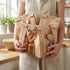 Packaging Beautiful Bread Bags for Homemade Bread - Clear Window Bags Keep Your Sourdough Loaves Fresh for Days & are