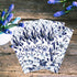100 Blue Floral Paper Napkins - Disposable Spring Flower Guest Napkins for Party, Kitchen, Wedding, Baby Shower