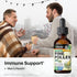 Pine Pollen Tincture - Organic Pine Pollen Powder Liquid Extract for Immune Support - Alcohol & Sugar Free Natural Herbal Supplement - Vegan Pine Pollen Drops 2 Fl.Oz.