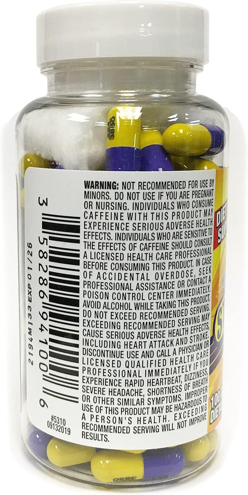 Stacker 2 Fat Burner Capsules, Ephedra Free, 100-Count
