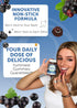 Lunakai USA Made Black Sambucus Elderberry Gummies for Adults & Kids with Vitamin C & Zinc, 60 Gummies