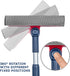DSV Standard Professional Window Squeegee | 2-in-1 Window Cleaner Sponge with Telescopic Extension Pole 20" - 30"