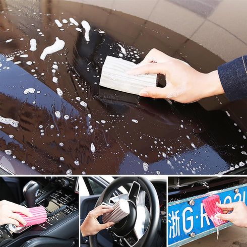 UpTuoLi 3-Pack Damp Clean Duster Sponge, Sponge Cleaning Brush, Reusable Cleaner Sponges, Duster for Cleaning Blinds
