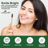 Set 4 rebEarth Bamboo Aesthetic Toothbrush Wood of | Ultra Soft Bristles | Black Charcoal Infused | American Brand |