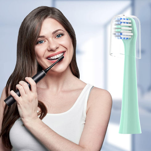 Replacement Toothbrush Heads 10 Pack Compatible with Colgate Hum Smart Battery Electric Toothbrush