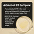 K2 600mcg MK-7 100mcg MK-4 500mcg -90 Softgels[3-Month NatureWise Vitamin Supplement with & - Enhanced Bioavailable