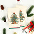 Homlouue 100 3 PCS Christmas Napkins Disposable, Ply Paper Christmas Tree Napkins, Decorative Napkin for Bathroom Home