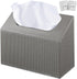 Hand Towels Box Cover Holder,PU Leather Hand Towel Case Compatible with Kleenex