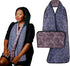 Washable Reversible Adult Bib Scarf - Stylish and Practical Clothing Protector