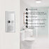 KiaoTime Bathroom White Noise Machine for Privacy - Bathroom Noise Blocker - Toilet Restroom Sound Machine of Running