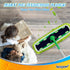 KEEPOW Reusable XL Mop Pads, Compatible with Swiffer XL Sweeper, 4 Pack Washable Microfiber Cloths for Surface/Hardwood