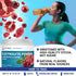 Dr. Berg Zero Sugar Hydration Keto Electrolyte Powder - Pomegranate and Cherry Drink Supplement
