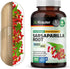 BIO KRAUTER Sarsaparilla Root Capsules, 1000 mg Strength, 250 Vegan Extract Caps, No Fillers