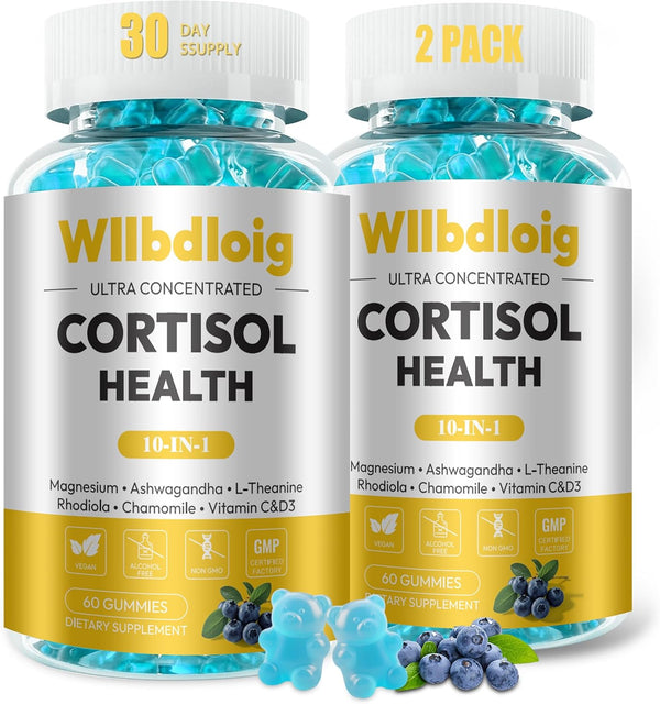 Cortisol Supplements Gummies for Women - Cortisol Manager for Stress Relief and