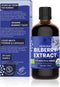 Wild Bilberry Extract for Eyes, USDA Organic 3.4oz Liquid Supplement with High Bioavailability