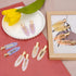 Leezmark 12 Pcs No Crease Hair Clips for Women, Makeup Hair Clips, Creaseless Hair Clips for Salon Styling