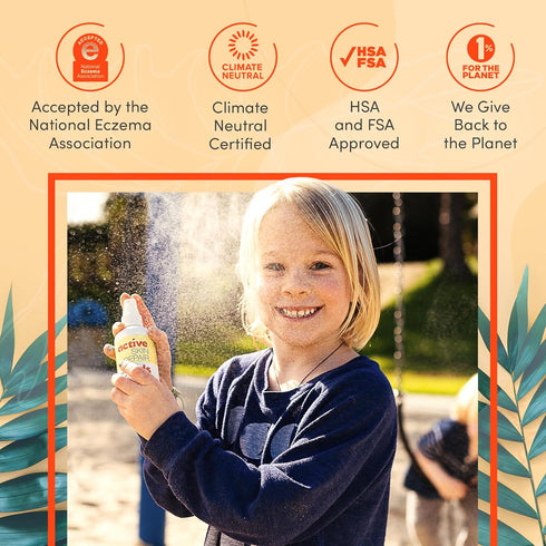 Active Skin Repair Kids First Aid Spray - Non-Toxic & Natural Antiseptic for Minor Cuts, Scrapes, Rashes