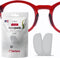 Setex Gecko Grip 1mm Anti Slip Eyeglass Nose Pads, Bulk Pack of 15 Clear Pairs, USA Made