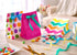American Greetings 10" Small All-Occasion Goodie Bags, Spring Print, 16-Count