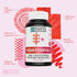 Zhou Vegan Essentials Multivitamin Supplement - B Vitamins, Vitamin C, Zinc, Iodine, Liposomal Iron - 60 Veg Caps