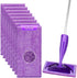 HOMEXCEL Microfiber Pads Compatible with Swiffer Wet Jet-15"x5.5", Reusable Pad Refills, Machine