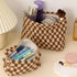 LYDZTION Makeup Bag for Women, 1Pcs Large Capacity Cosmetic Bag and 1Pcs Pencil Case Travel Toiletry Organizer