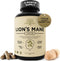 Lions Mane Supplement Capsules - 120 Caps - with Turkey Tail for Nootropic Brain Fog, Focus, Memory, Nerve Function,